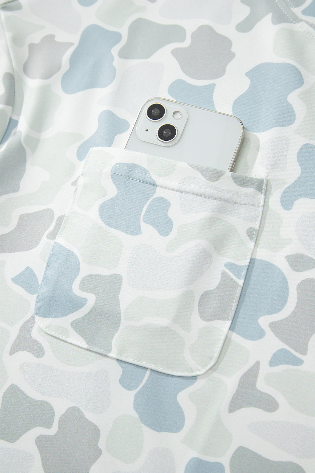 Camouflage Print Short Set