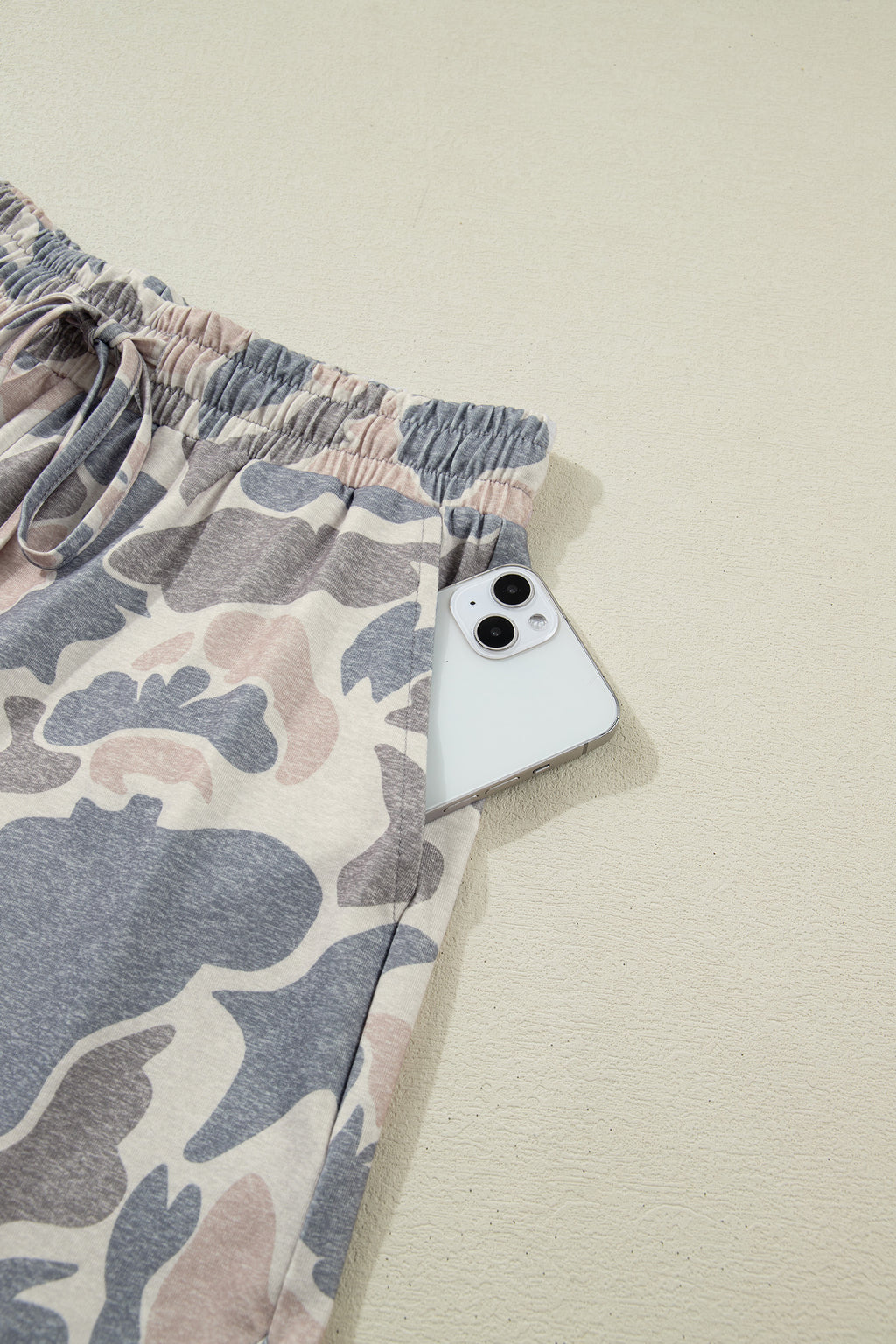 Camouflage Print Outfit Set