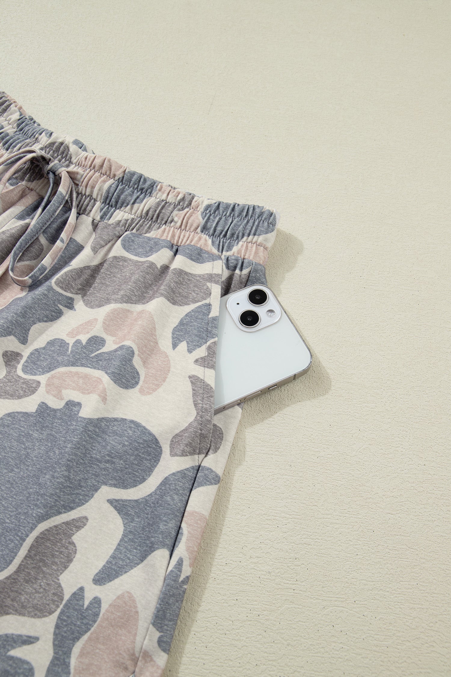 Camouflage Print Outfit Set