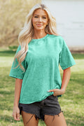 Solid Color Oversize Tee