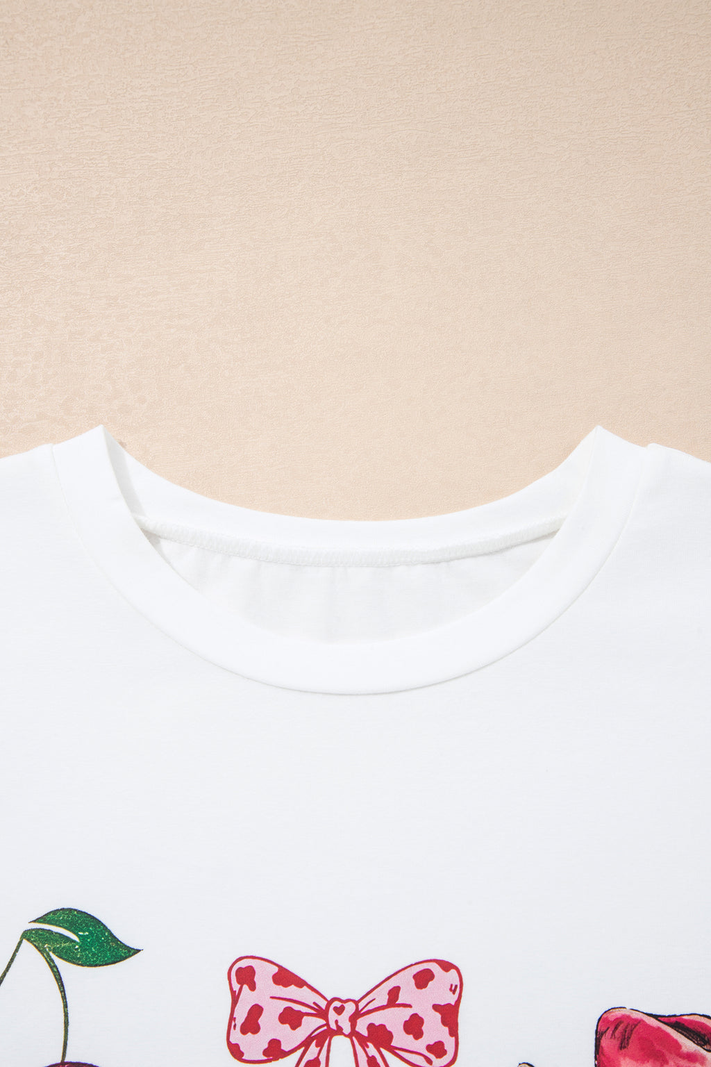 White Coquette Cowgirl Tee