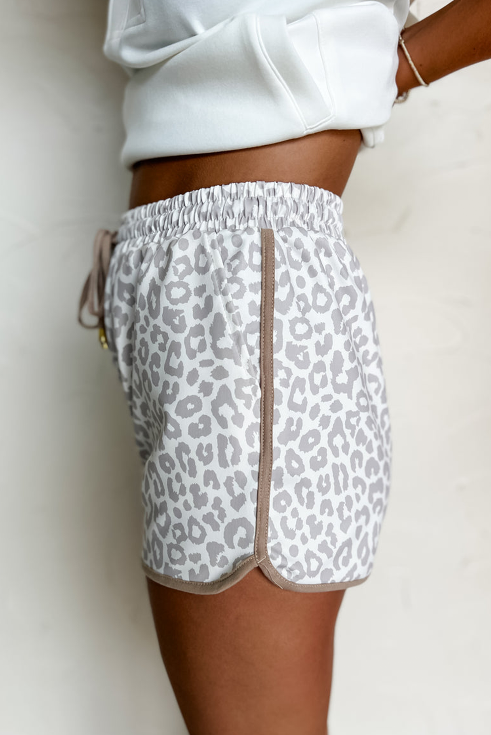 Leopard Print Shorts
