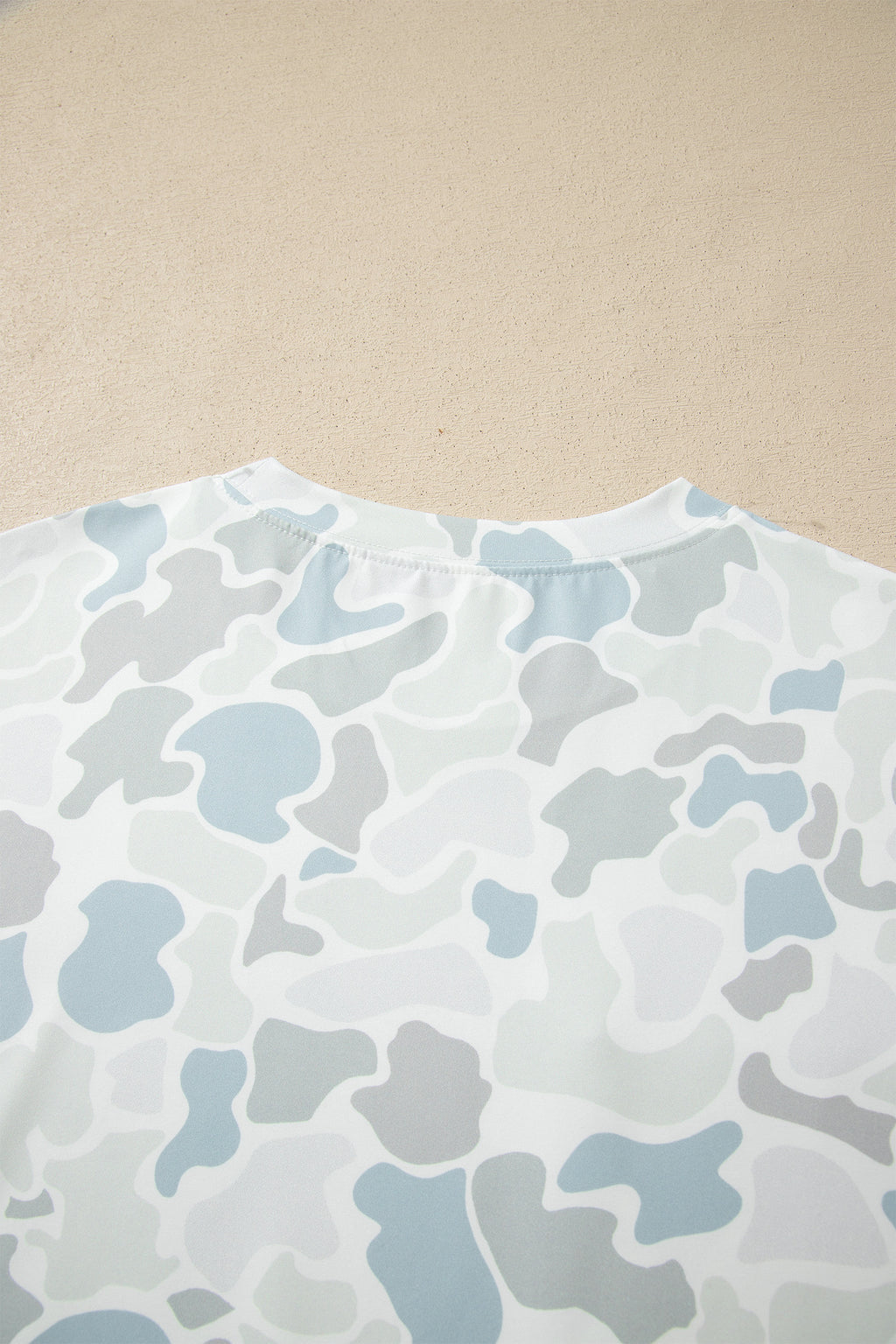 Camouflage Print Short Set
