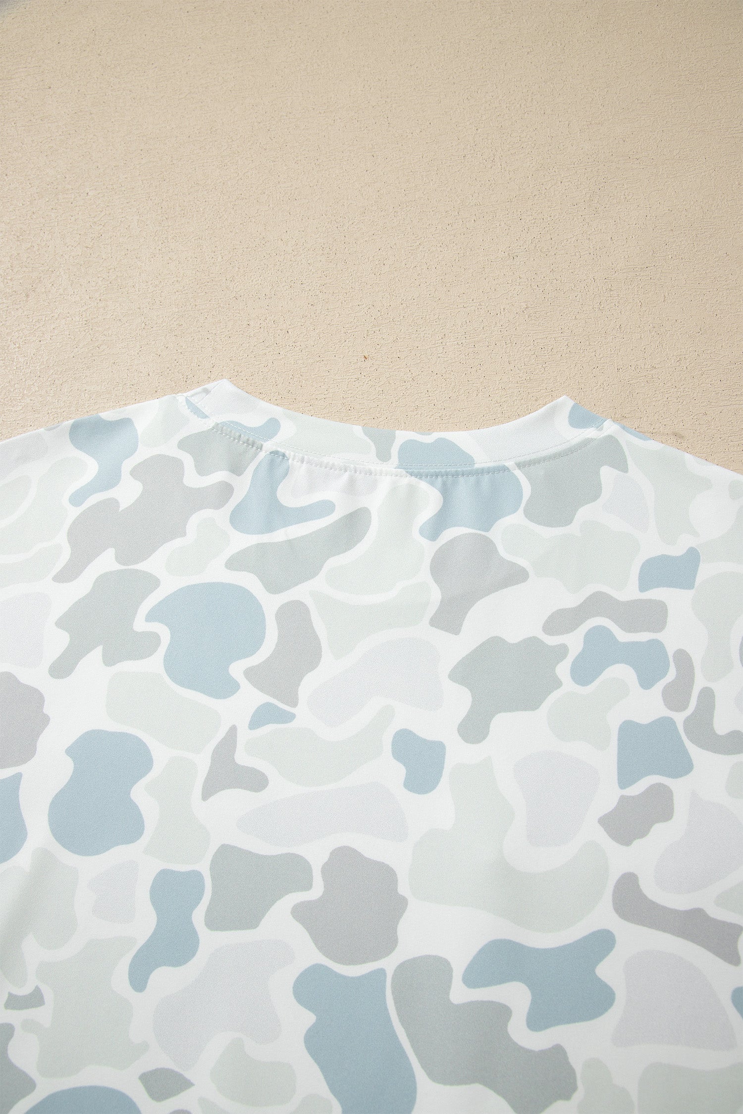 Camouflage Print Short Set