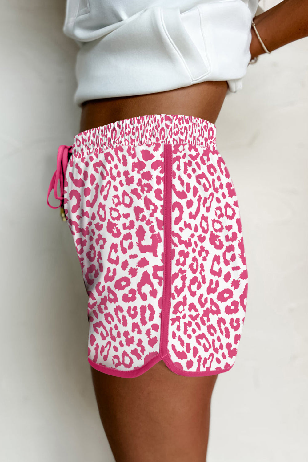 Leopard Print Shorts