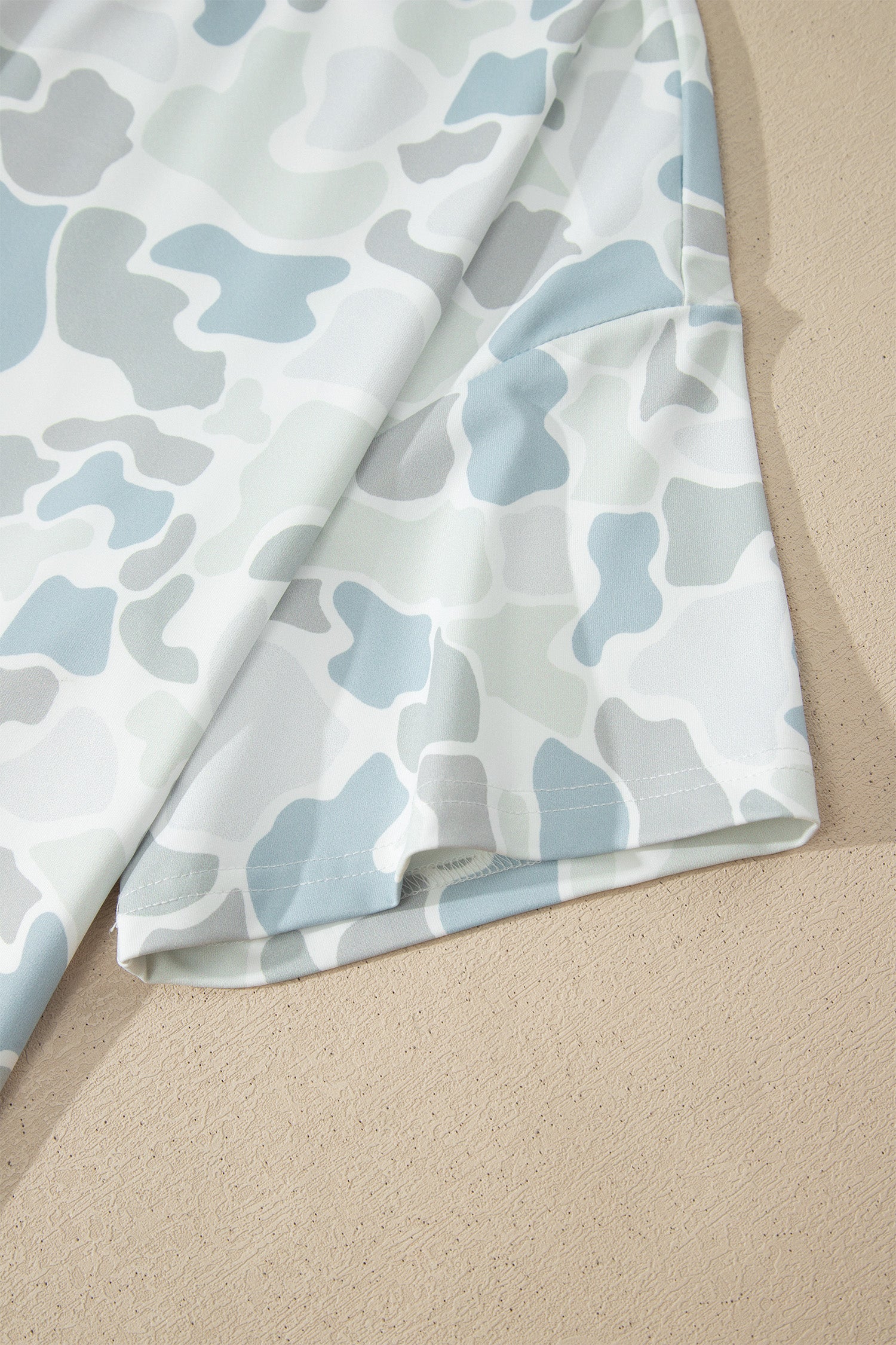 Camouflage Print Short Set